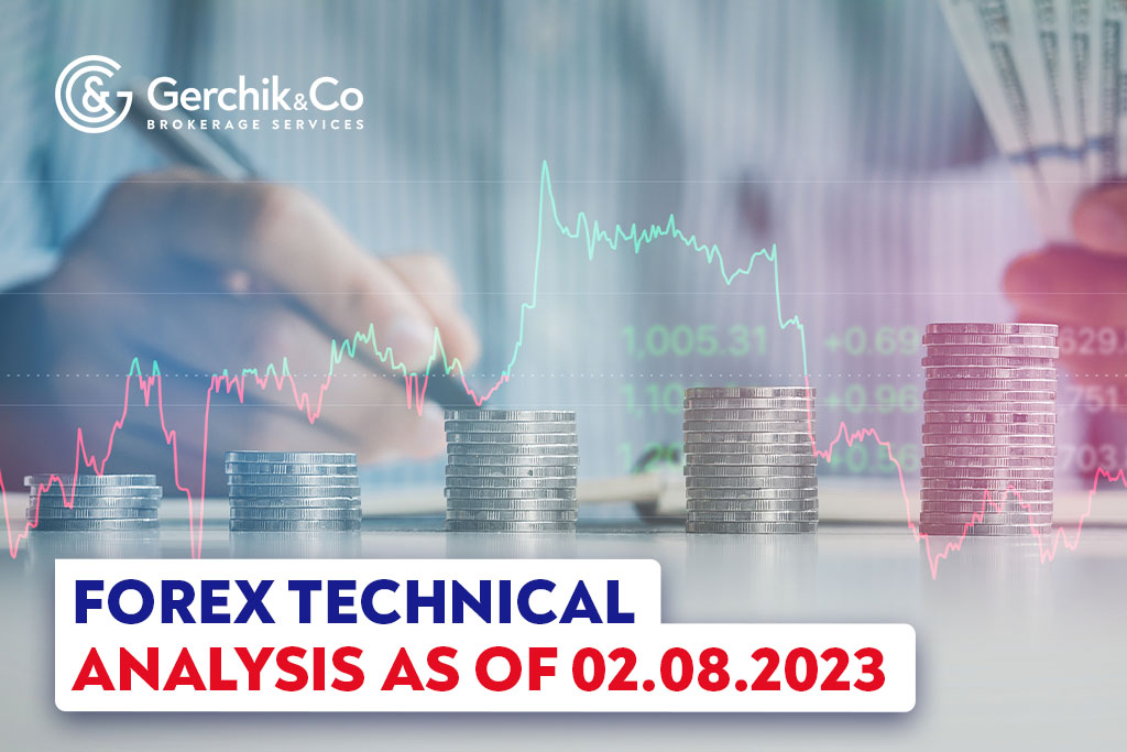 FOREX Technical Analysis as of 2.08.2023