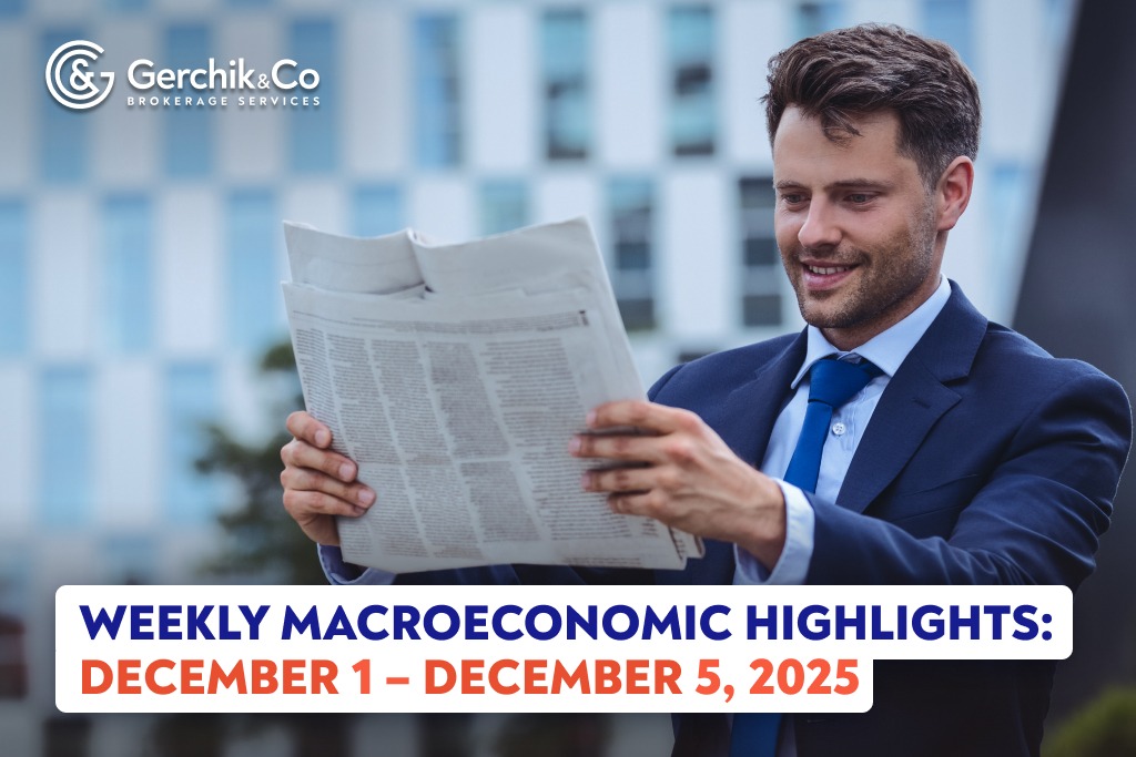 Weekly Macroeconomic Highlights: December 1—December 5, 2025