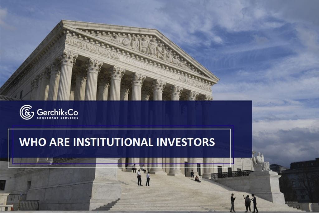 Who are institutional investors